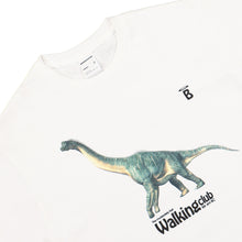 Beinghunted - "The Walking Club Dino" White S/S T-Shirt