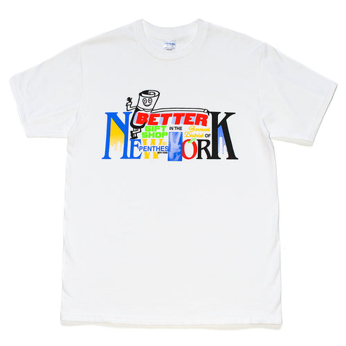 STUSSY\u0026BETTER GIFT SHOP BUILT BETTER TEE