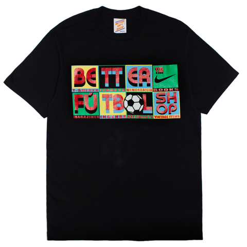 Better Gift Shop / Sportswear & Souvenir S/S T-shirt - "Shop Logo" - Black