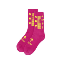 CAV EMPT - "UP DOWN" Pink Socks