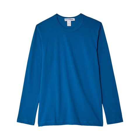 Comme des Garçons Shirt - Blue "Logo" Longsleeve