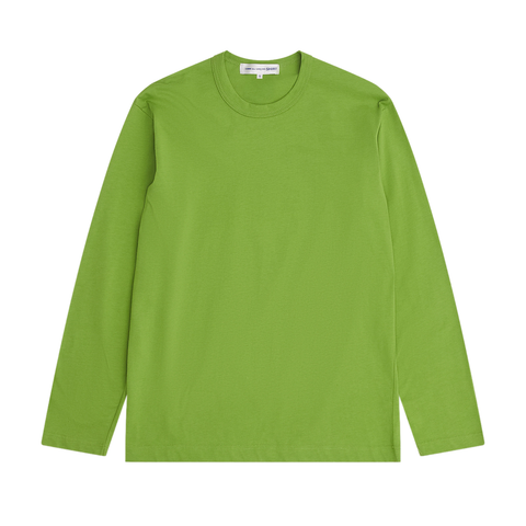 Comme des Garçons Shirt - Green "Logo" Longsleeve