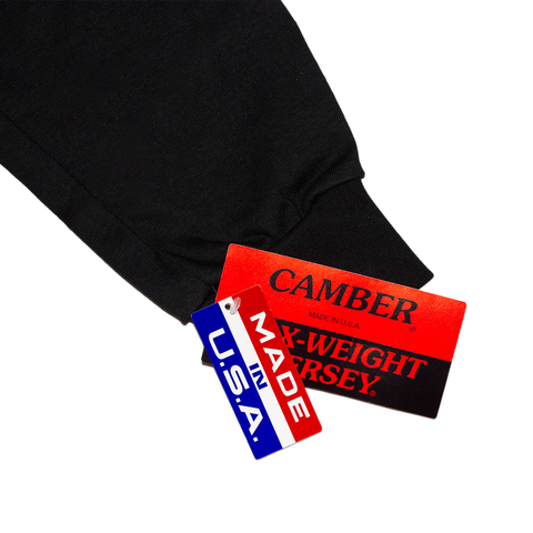Camber USA - 305 " Black" Long Sleeve 8oz T-Shirt
