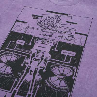 CAV EMPT - "Overdye MD Looperator" T-Shirt