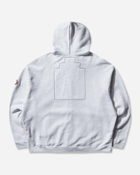 CAV EMPT - "Solid Loose" Grey Zip Hoodie