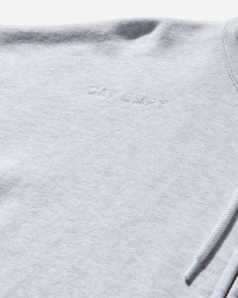CAV EMPT - "Solid Loose" Grey Zip Hoodie