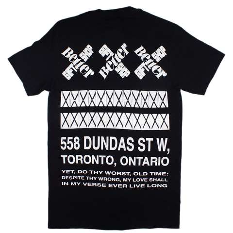 Better™ Gift Shop - "Live Long" Black S/S T-Shirt