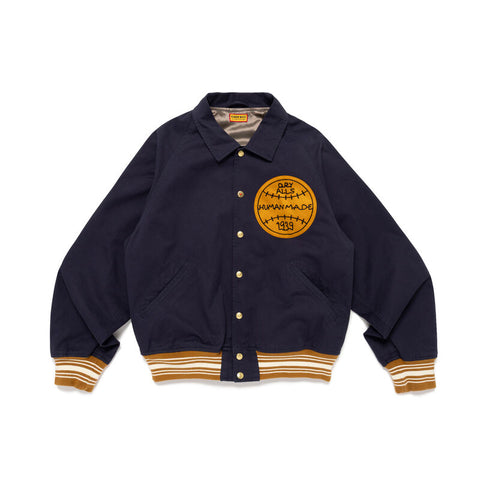 Human Made - Navy BASEBALL JACKET