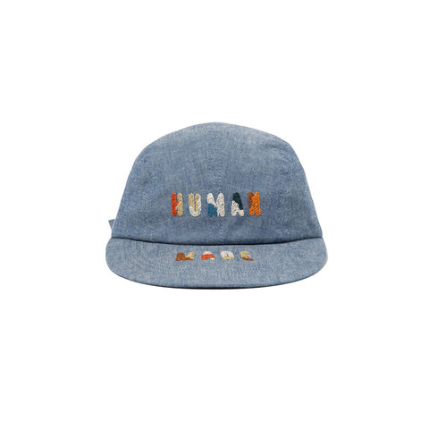 Human Made - 4PANEL CHAMBRAY CAP Blue