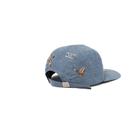Human Made - 4PANEL CHAMBRAY CAP Blue