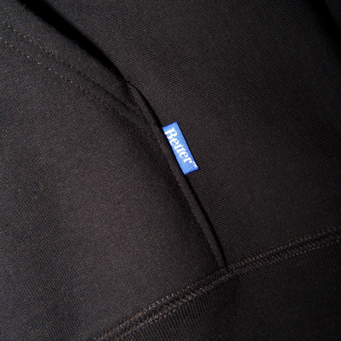 Better™ Gift Shop - "Standard Logo" Black Hooded Sweatshirt