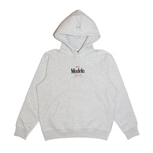 Better™ Gift Shop / Modelo® - "Logo" Embroidered Grey Hooded Sweatshirt