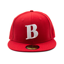 Better™ Gift Shop - "B" 5950 Scarlet/White New Era Fitted