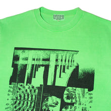 CAV EMPT - "Overdye MD Cirumvent" Green S/S T-Shirt