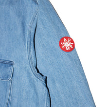CAV EMPT - "Bleached Denim Big" Indigo L/S Button-up Shirt