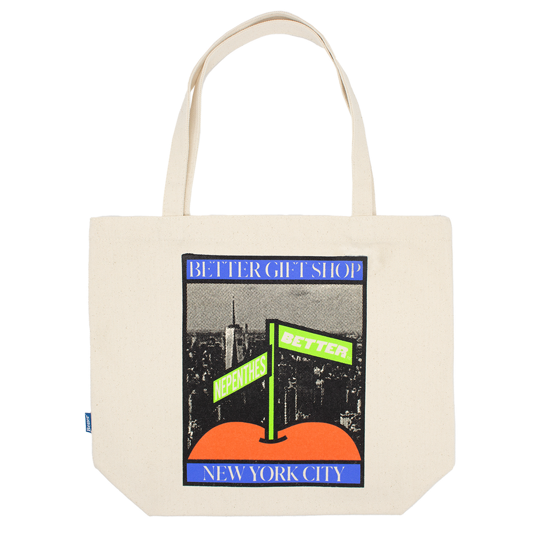 New yorker canvas deals tote bag