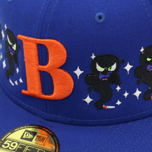 AOI Industry - Re-Purposed "Ghost Round" Better™ Gift Shop - "B" 5950 Blue/Orange New Era Fitted