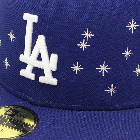 AOI Industry - Re-Purposed Los Angeles Dodgers - "Star" 5950 Royal Blue/White New Era Fitted