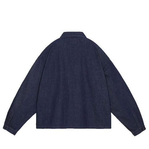 CAV EMPT - "Denim Short Shirt Jacket" L/S Button-up Shirt