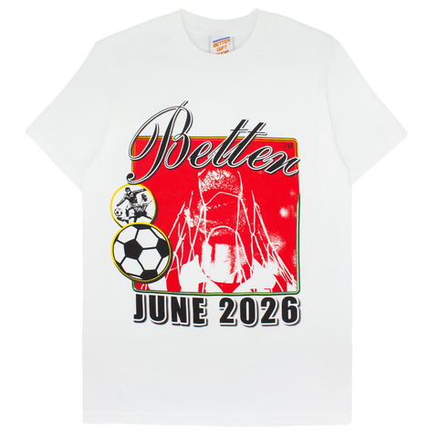 Better Gift Shop / Sportswear & Souvenir T shirt - "June 26" - White S/S T-Shirt