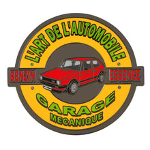 L'Art de l'Automobile - "3M Stainless Steel" Golf Badge