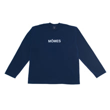 MÔMES - "Font" Navy L/S T-Shirt