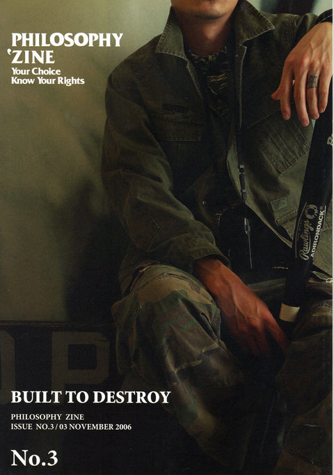 WTAPS Philosophy Zine - 03 November 2006 Issue No.3