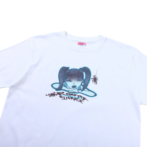 Room Share - White T02-RM HEAT REACTIVE GIRL TEE