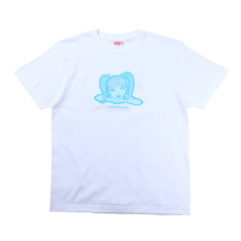 Room Share - White T02-RM HEAT REACTIVE GIRL TEE