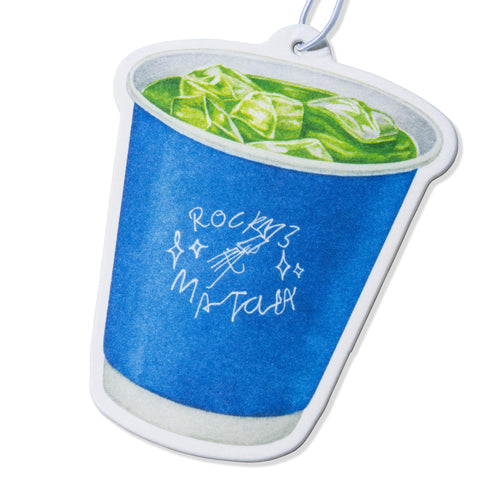 Rocky's Matcha - retaW "Green Magic" Car Tag