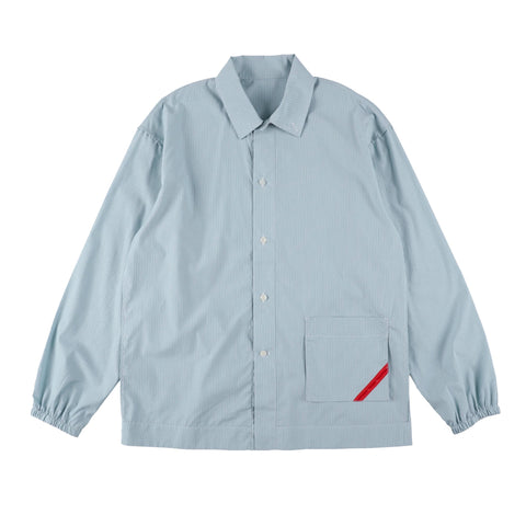 PHINGERIN - "Night Shirt" Green L/S Button Up Shirt