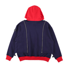 PHINGERIN - "Noren Hoodie" Navy Hooded Sweatshirt