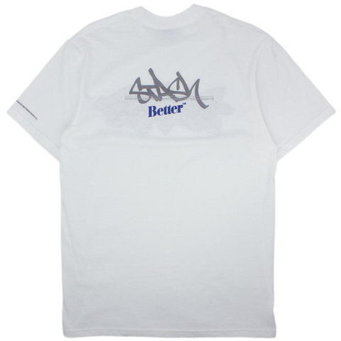 Better™ Gift Shop / Subware - "Stash Gift Shop" Reflective White S/S T-Shirt