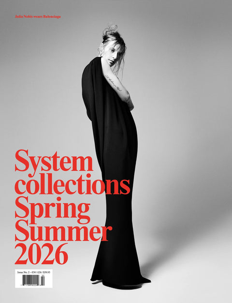 System Mag - Issue No. 2 “Spring/Summer 2026” Magazine Julia Nobis wears Balenciaga cover