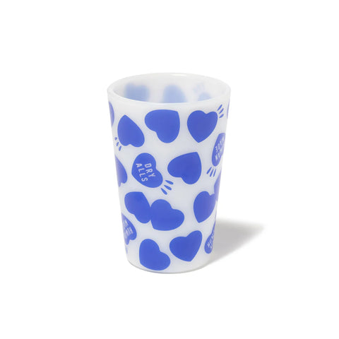 Human Made - "Blue" Heart Pattern Tumbler