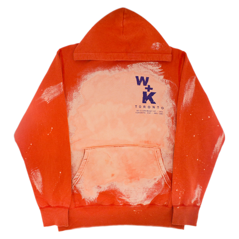 Better™ Gift Shop / Wieden + Kennedy Toronto / "Paint Splatter" Orange Hoodie