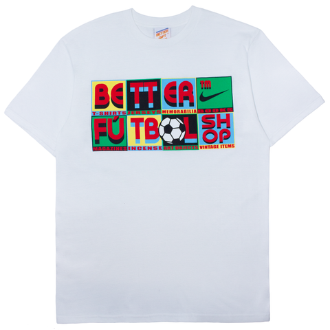 Better Gift Shop / Sportswear & Souvenir S/S T-shirt - "Shop Logo" - White