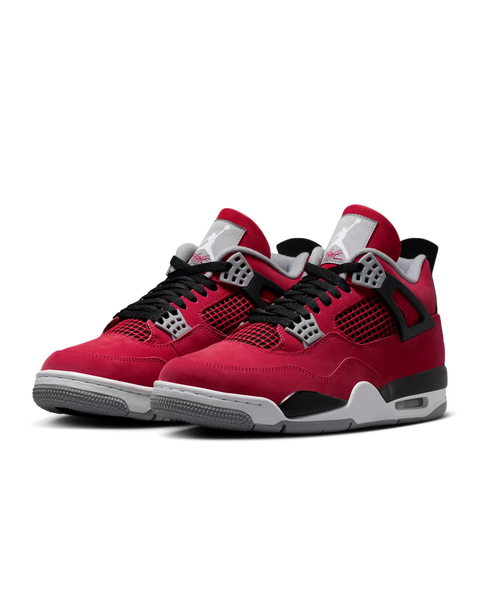 Air Jordan - 4 Retro Fire Red / White - Black