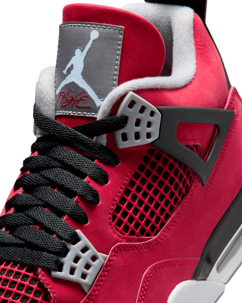 Air Jordan - 4 Retro Fire Red / White - Black