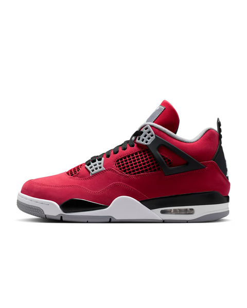 Air Jordan - 4 Retro Fire Red / White - Black