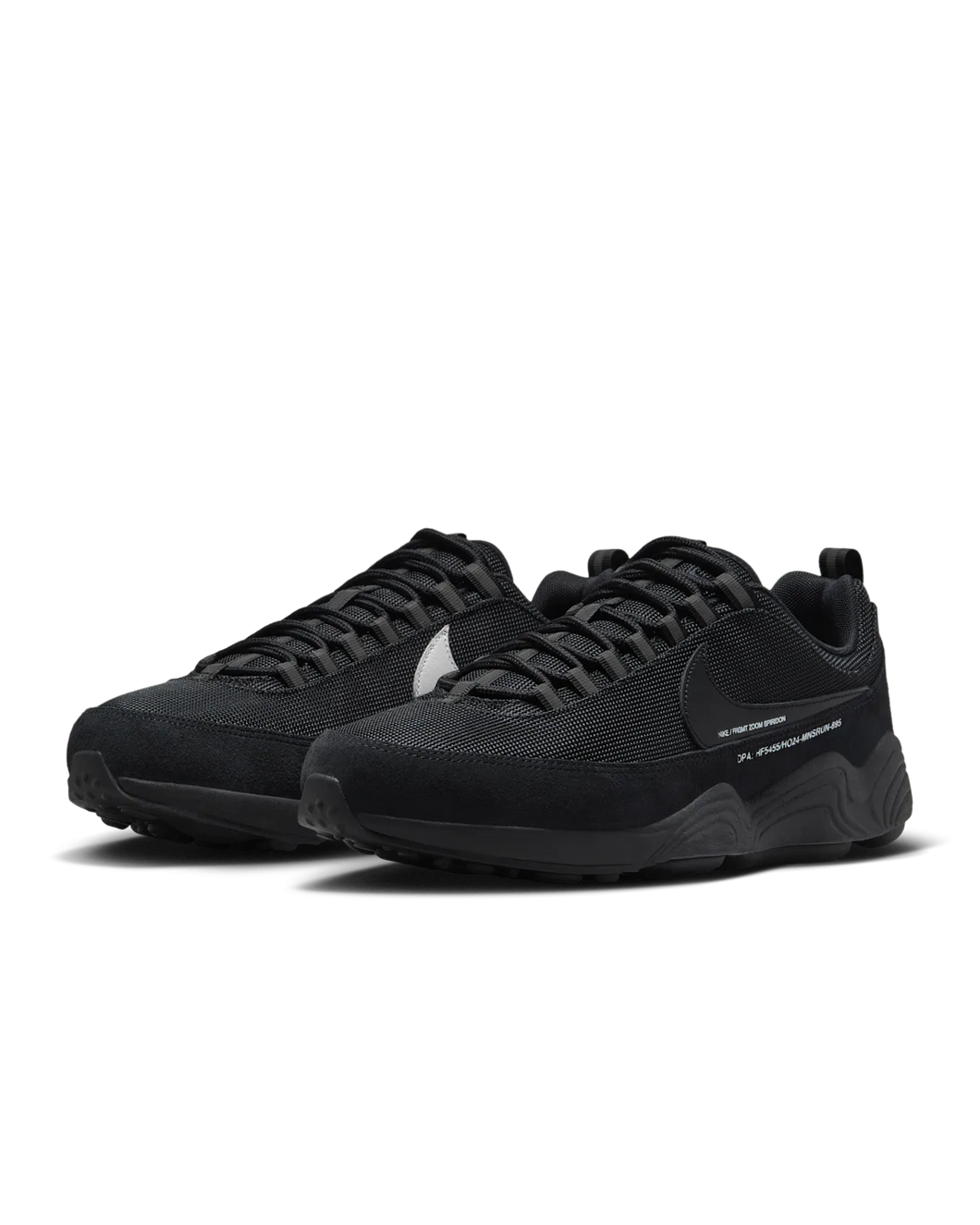 Nike - Air Zoom Spiridon SP x Fragment (Black/Black-Black)