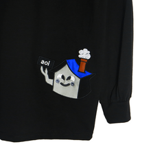 AOI Industry - "House-kun" Black L/S T-Shirt