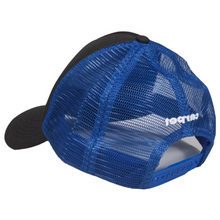 Carpet Company - "Carpet Puff" Black/Blue Trucker