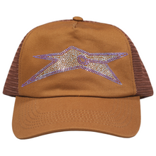 Carpet Company - "Bizzaro Rhinestone" Brown Trucker