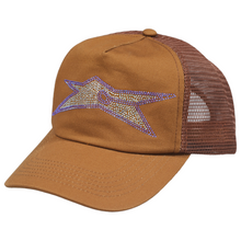 Carpet Company - "Bizzaro Rhinestone" Brown Trucker