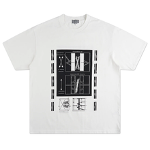 CAV EMPT - "Stair_CT" White S/S T-Shirt