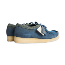 Better™️ Gift Shop / Nepenthes NY - Clarks® Originals "Gate" Re-Purposed Blue Suede Wallabees