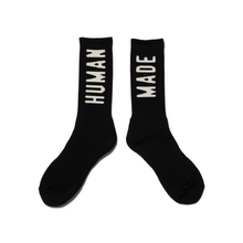 Human Made - "Logo" Black Socks