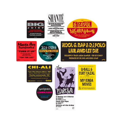Don't Believe the Hype - "1990's No.2" Sticker Pack