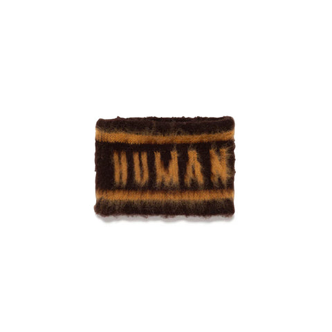 Human Made - "SHAGGY" Knit Logo Band Brown